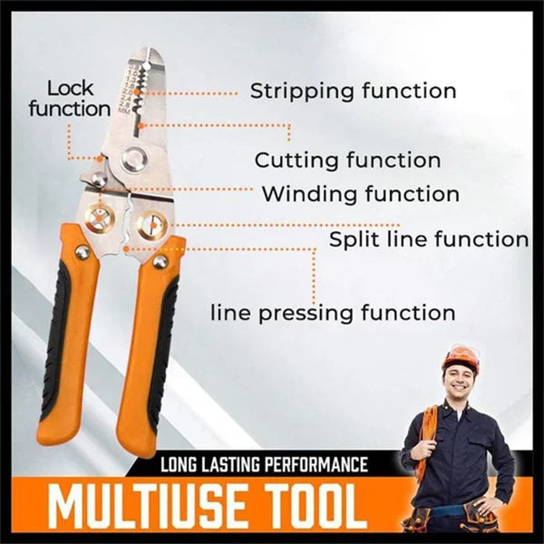 (🔥HOT SALE NOW - 48% OFF)- Multifunction Wire Plier Tool(BUY 2 GET FREE SHIPPING)