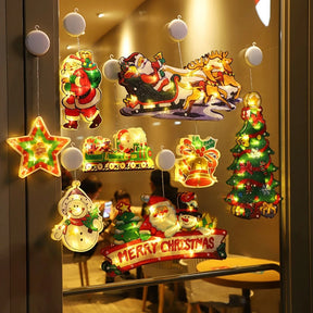 CHRISTMAS PRE-SALE 40%OFF NOW🎄Christmas Window Hanging Lights