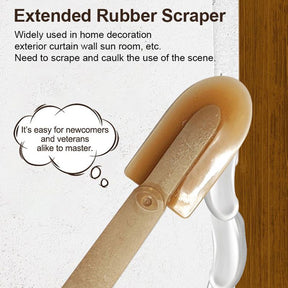 Extended Length Rubber Spatula Caulking Tool（50% OFF）