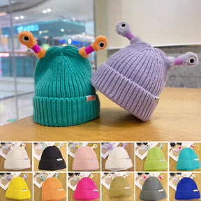 🔥HOT SALE - 49% OFF🔥Winter Parent-Child Cute Glowing Little Monster Knit Hat