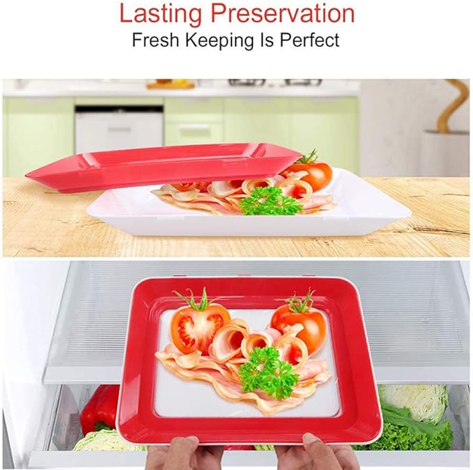 🔥Buy 3 Get 2 Free Today - Environmentally friendly design - Reusable Food Preserving Tray🥰