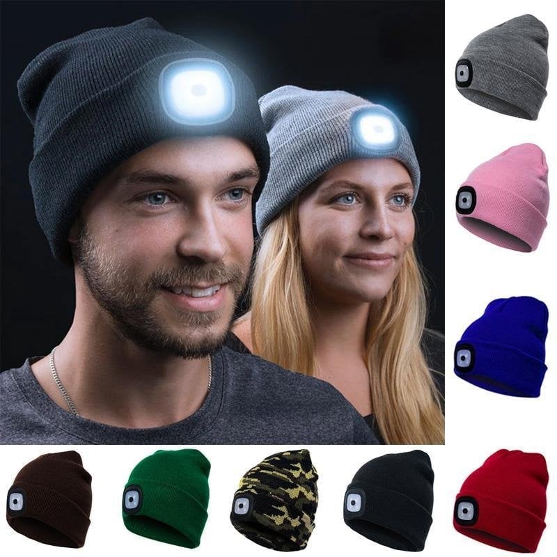 🎄Christmas Pre-Sale 70% OFF🎁LED Beanie Light (USB Rechargeable Caps)