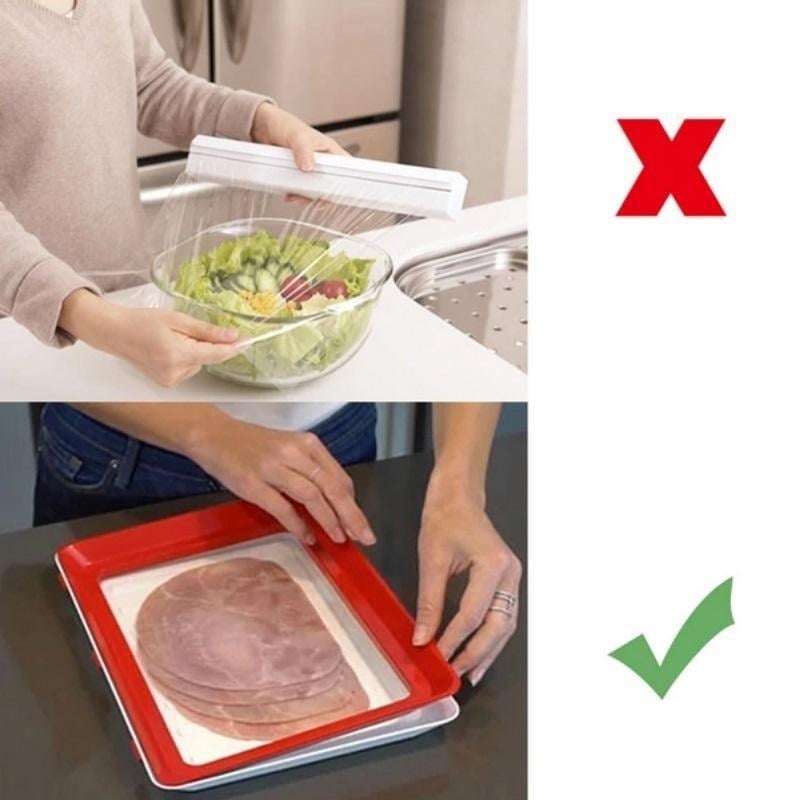 🔥Buy 3 Get 2 Free Today - Environmentally friendly design - Reusable Food Preserving Tray🥰