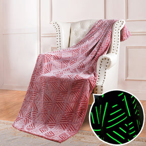 🔥Double sided flannel luminous blanket