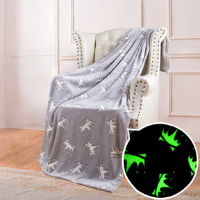 🔥Double sided flannel luminous blanket