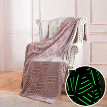 🔥Double sided flannel luminous blanket