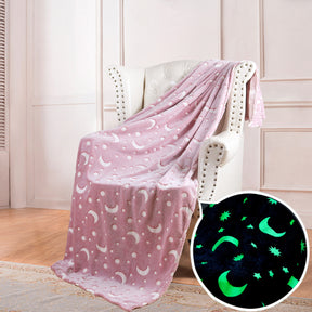 🔥Double sided flannel luminous blanket