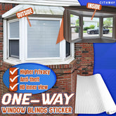 Cithway One-Way Imitation Blinds Privacy Window Cover