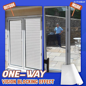 Cithway One-Way Imitation Blinds Privacy Window Cover