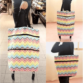 (❤️Hot Sale 49% OFF)-Foldable Shopping Trolley Tote Bag