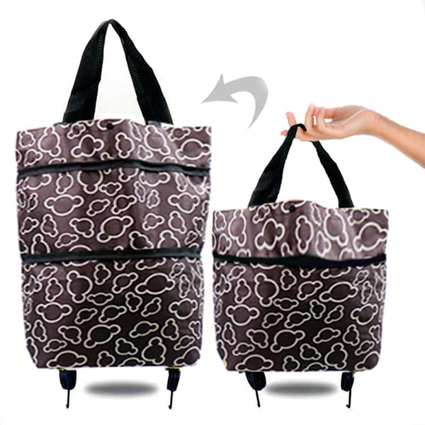 (❤️Hot Sale 49% OFF)-Foldable Shopping Trolley Tote Bag