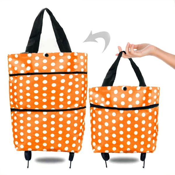 (❤️Hot Sale 49% OFF)-Foldable Shopping Trolley Tote Bag