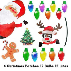 🔥Christmas pre-sale 50% OFF🔥Reflective Light Bulb Magnet Decorations