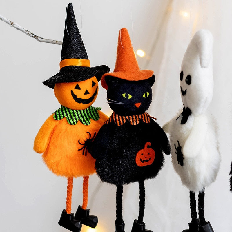 Halloween Hanging Mini Plush Ornaments