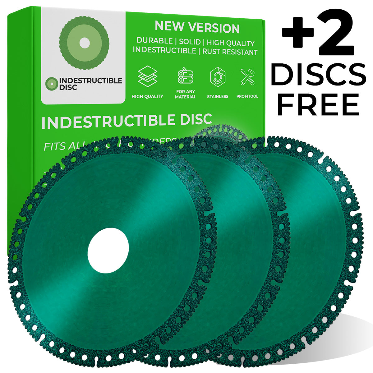 INDESTRUCTIBLE DISC™ 2.0 - Cut everything in seconds